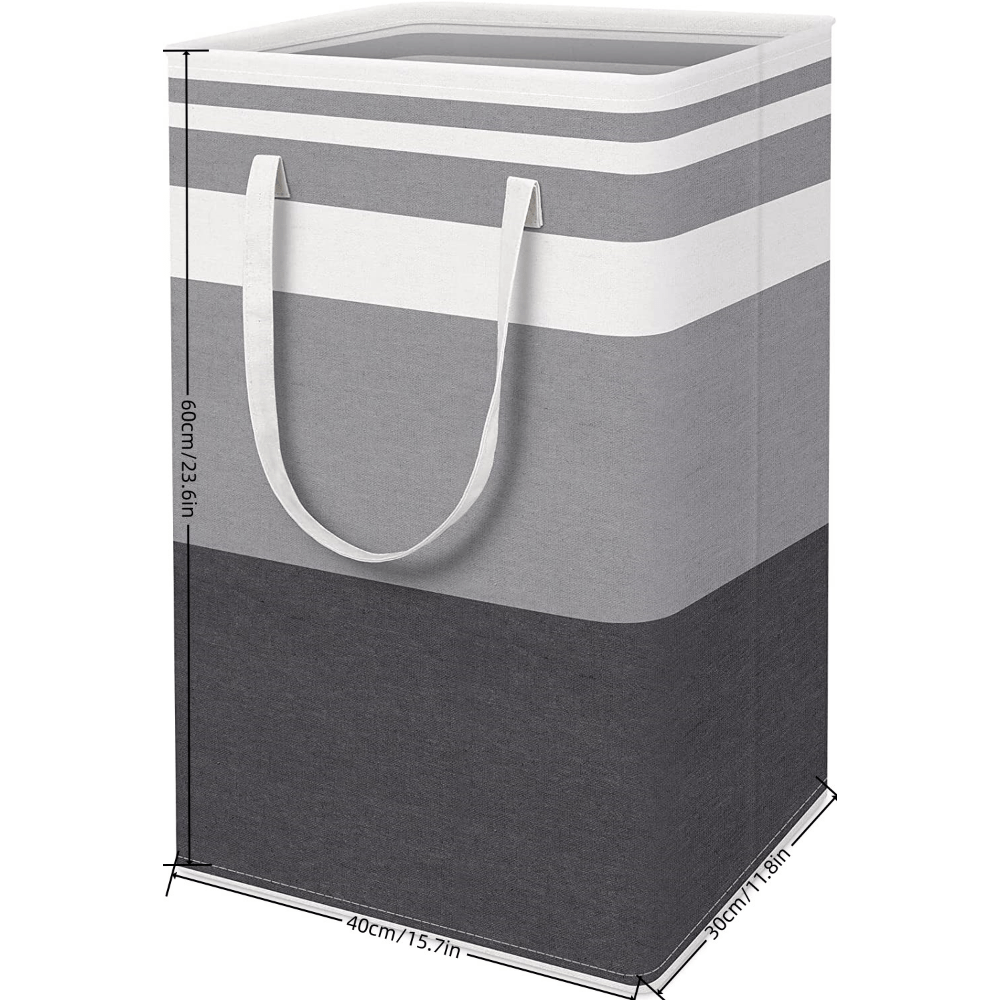 Large Waterproof Laundry Basket Collapsible Tall Clothes Hamper