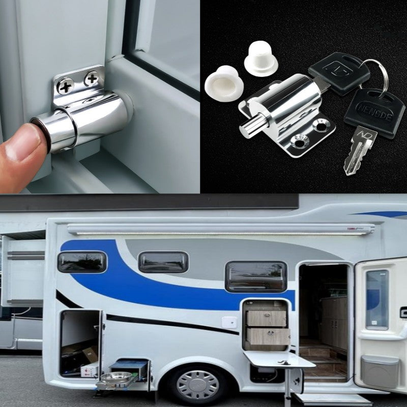 Sliding Patio Door Lock with Key - Secure Your Home