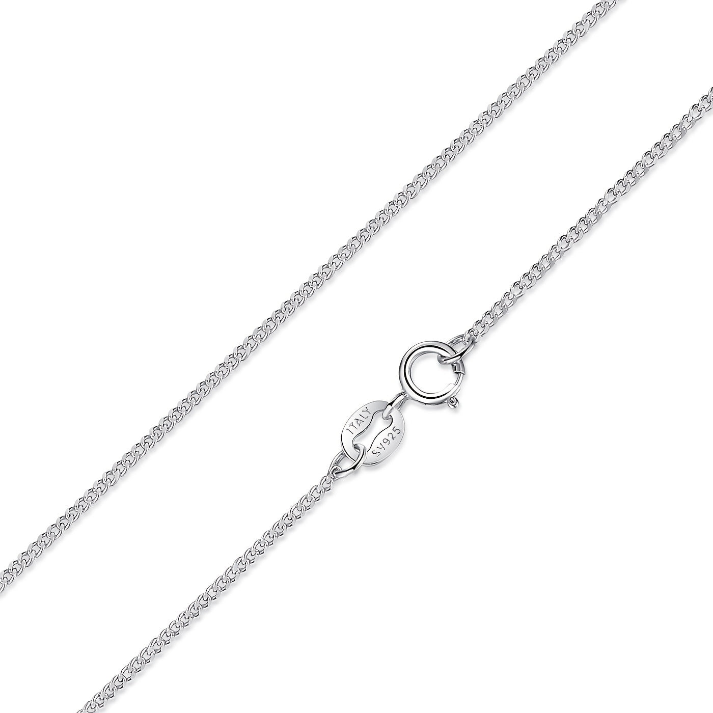 925 Sterling Silver Necklace Chain Minimalist Style
