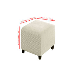Durable Square Foot Pedal Cover Elastic Full Package for Furniture Protection