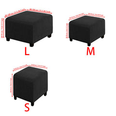 Durable Square Foot Pedal Cover Elastic Full Package for Furniture Protection