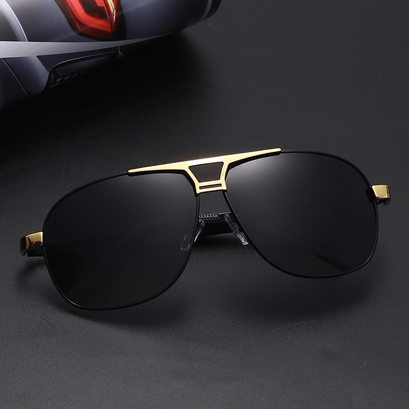 Men's Mixed Sunshade Sunglasses UV Protection HD Polarized Glasses