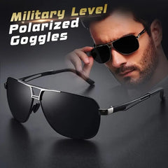 Men's Mixed Sunshade Sunglasses UV Protection HD Polarized Glasses