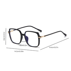 Square Anti Light Glasses For Women Men Students