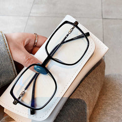 Square Anti Light Glasses For Women Men Students