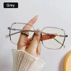 Square Anti Light Glasses For Women Men Students