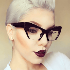 Y2K Cat Eye Anti Light Glasses Leopard Spectacles Frame