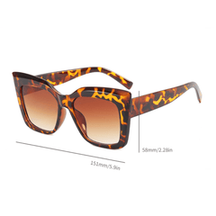 Y2K Cat Eye Sunglasses Gradient UV400