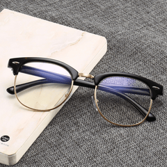 Metal Sunglasses Anti Light Rivet Decor Glasses UV400