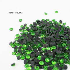 Peridot Artificial Diamonds for Jewelry Nail Art DIY