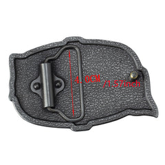 Alloy Flag Cross Letter Belt Buckle Western Cowboy Novelty Buckle