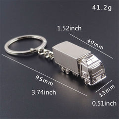 Cute Truck Keyfob Keychain Gift Ring for Car Lorry