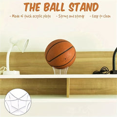 Acrylic Ball Display Stand for Sports Balls - Showcase your favorite balls