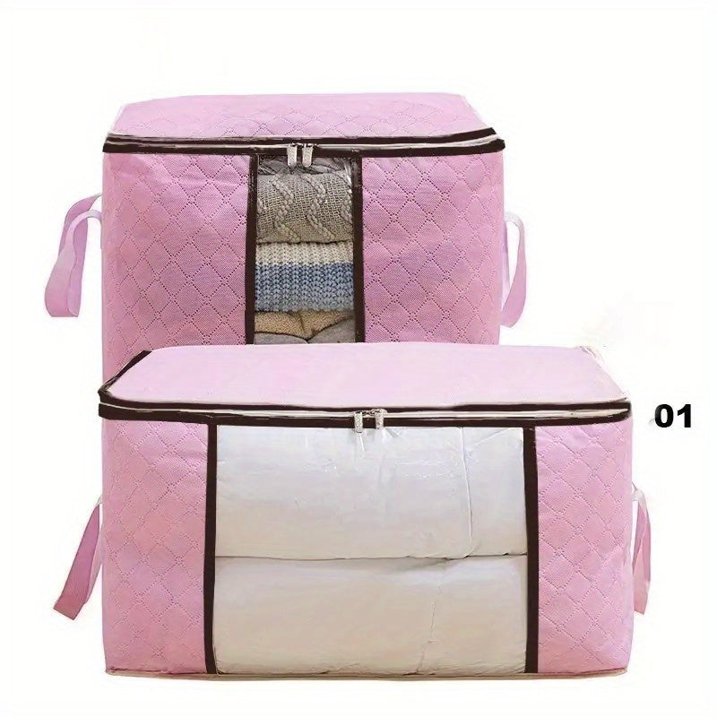 Large Capacity Storage Bag for Comforters Blankets Clothes Toys Bedding