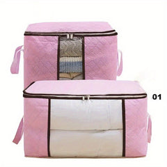 Large Capacity Storage Bag for Comforters Blankets Clothes Toys Bedding