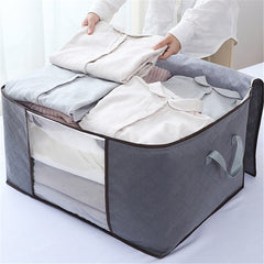 Large Capacity Storage Bag for Comforters Blankets Clothes Toys Bedding