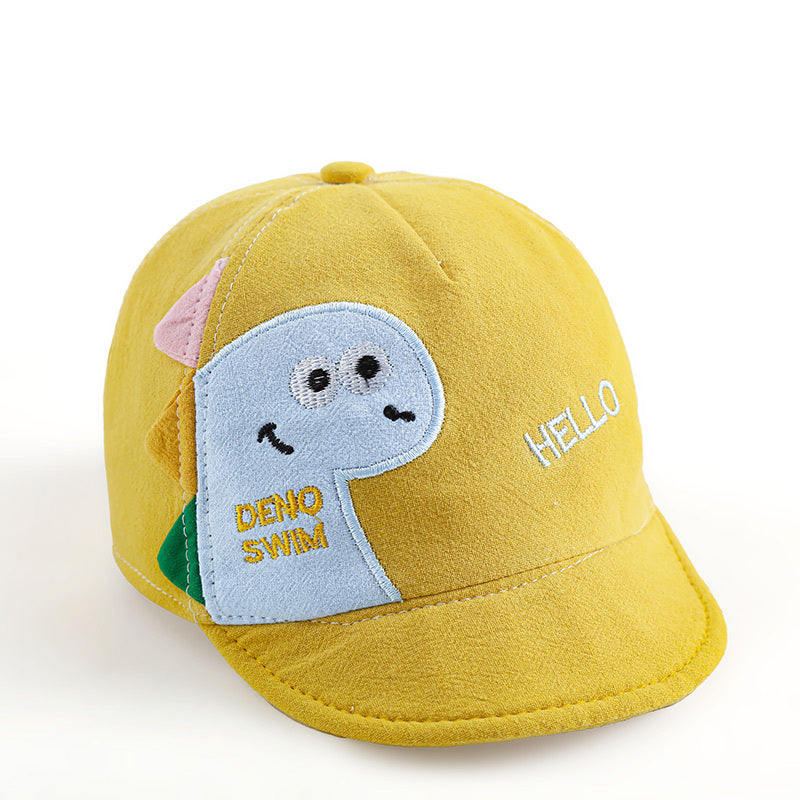 Cartoon Dinosaur Baby Baseball Cap Adjustable Sun Visor Hat
