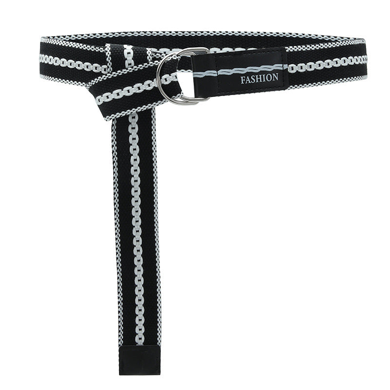 Canvas Waist Belt Jean Waist Rope Belt For Pants Dress Jeans