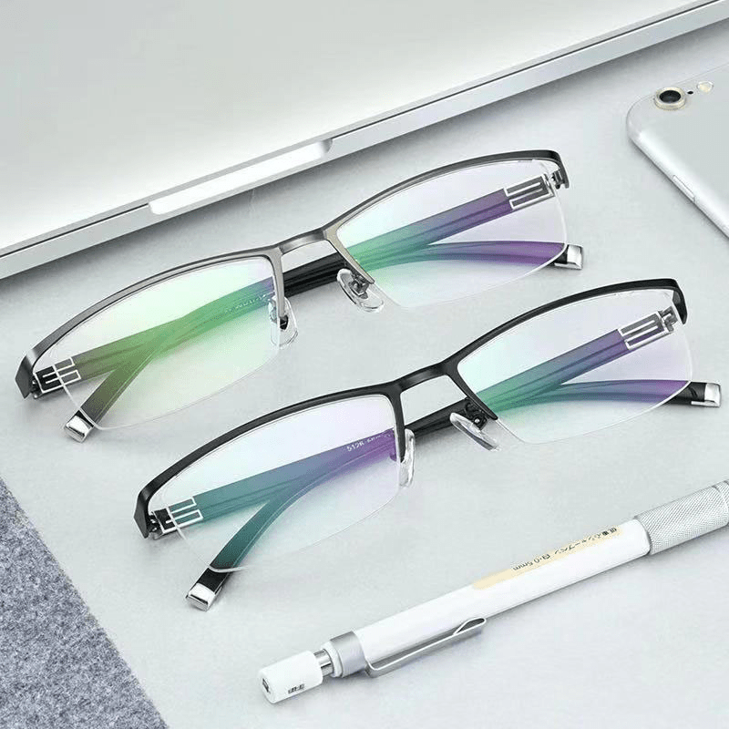 Smart Zoom Reading Glasses Anti See Far/Near + Case