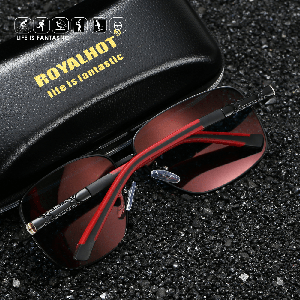 RoyalHot Polarized Oval Sunglasses for Driving Vacation