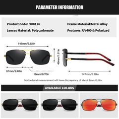RoyalHot Polarized Oval Sunglasses for Driving Vacation