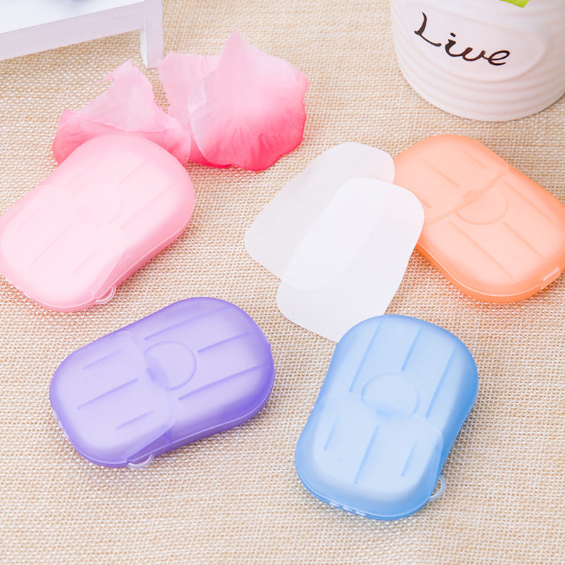 20pcs Soap Paper Flakes - Eco Friendly Hand Washing for Outdoors