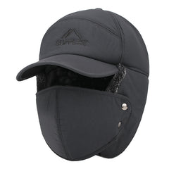 Winter Warm Windproof Thick Ski Cap Men's Ear Cover Soft Hot Cap