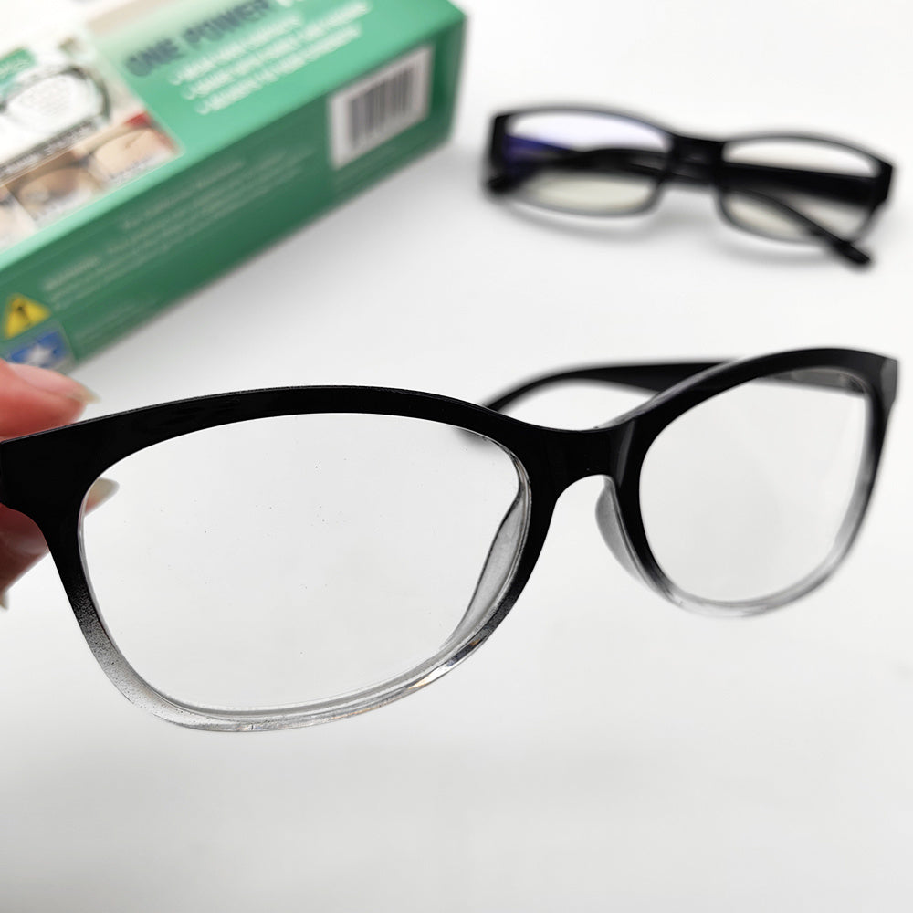Power Readers Casual Adjustable Reading Glasses 0 5-2 5 Power