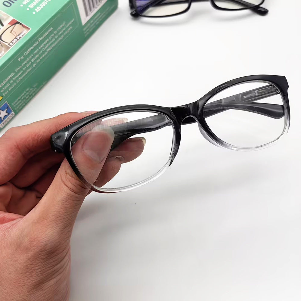 Power Readers Casual Adjustable Reading Glasses 0 5-2 5 Power