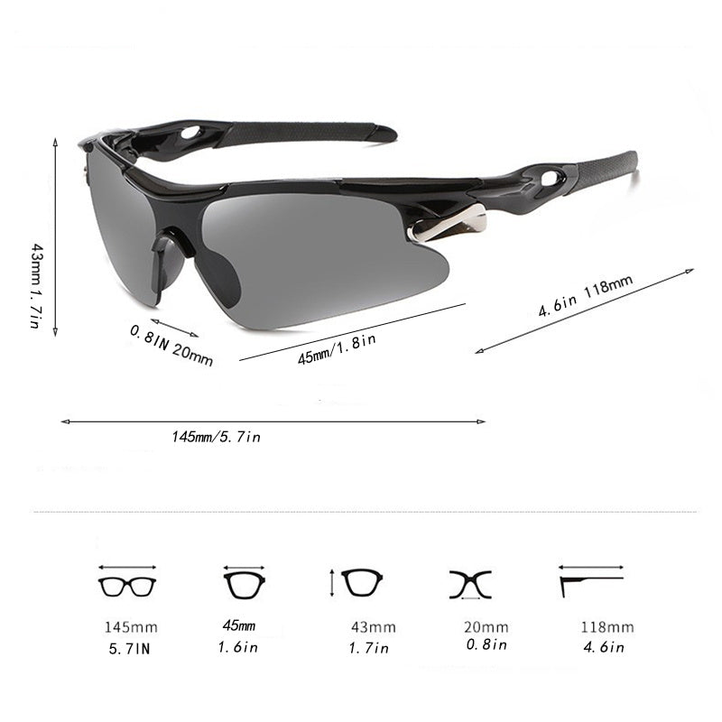 Men's Outdoor Sports Sunglasses Cycling Driving Sunglasses 9206
