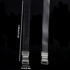 Adjustable Transparent Shoulder Straps for Women's Lingerie