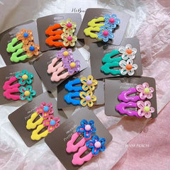 10pcs Hollow Flower Resin Accessories for DIY Phone Case Hair Access