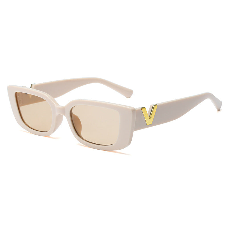 Y2K Square Sunglasses UV400 Anti Glare Glasses Men Women