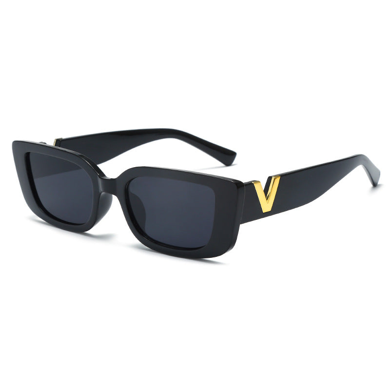 Y2K Square Sunglasses UV400 Anti Glare Glasses Men Women