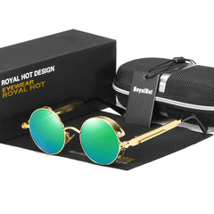 RoyalHot Polarized Round Frame Unisex Sunglasses