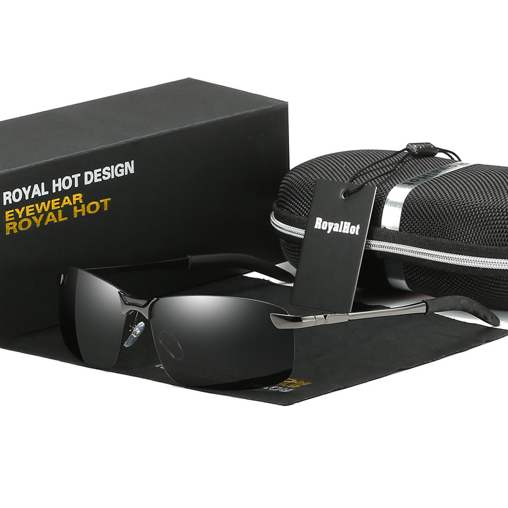 RoyalHot Metal Polarized Sunglasses for Outdoor Driving