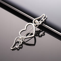 Heart Shape Wings Hair Clip Side Clip Hair Accessories