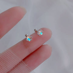 Moonstone Stud Earrings Delicate Jewelry for Women