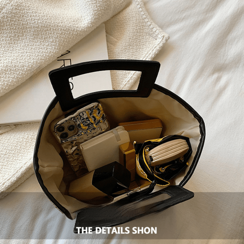 Straw Woven Totes Bag Retro Large Capacity