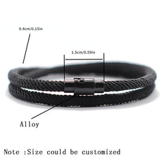 Men's Double Layer Bracelet
