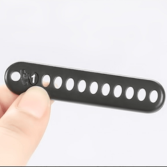 Anti Lost Car Keychain Phone Number Card Key Ring Car Interior