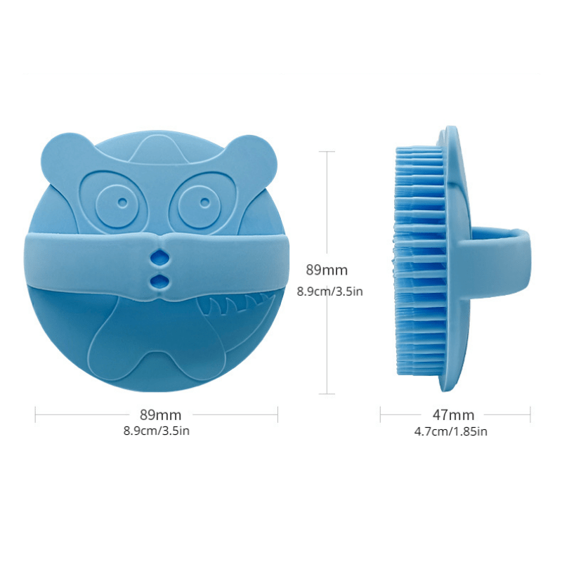 Baby Bath Brush - Soft Silicone Massage Head Brush