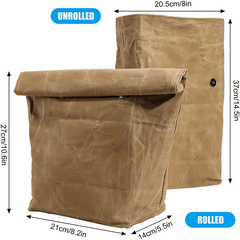 Reusable Aluminum Foil Bag for Fresh and Hot Lunches