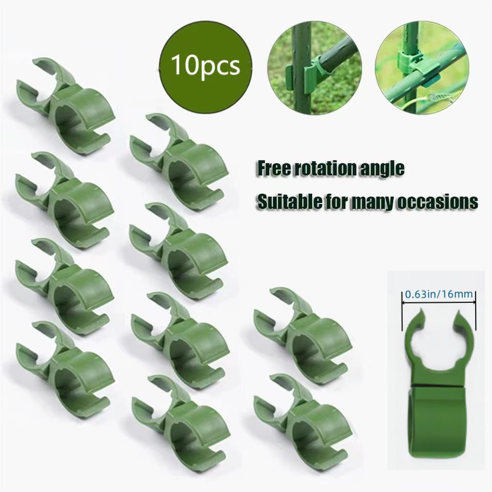 10pcs Adjustable PE Plastic Universal Buckle for Horticultural Accessories