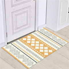 Bohemian Style Washable Rug for Bedroom Living Room Entryway