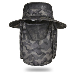 Wide Brim UV Protection Fishing Hat for Men