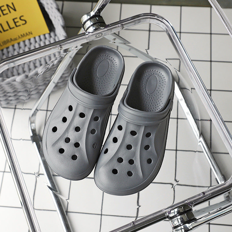 Women's Hollow Out Clogs Casual Garden Shoes Slip On Beach Shoes