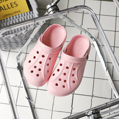 Women's Hollow Out Clogs Casual Garden Shoes Slip On Beach Shoes