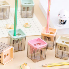 Morandi Pencil Sharpener Geometric Assembly Solid Gift