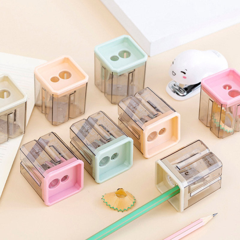 Morandi Pencil Sharpener Geometric Assembly Solid Gift